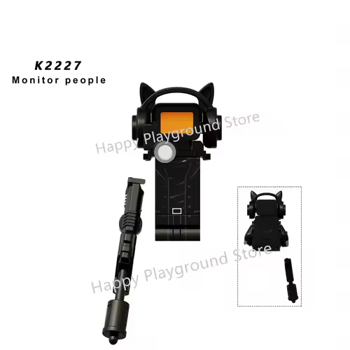 New KDL SWAT Skibidi Toilet Man Figures Anime Block Toys TvMan Titan Cameraman Speakerman Bricks Model Toy Birthday Gift - Image 57