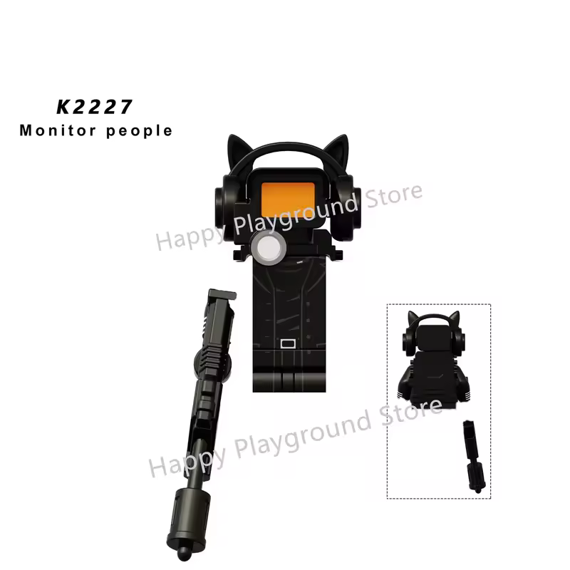 New KDL SWAT Skibidi Toilet Man Figures Anime Block Toys TvMan Titan Cameraman Speakerman Bricks Model Toy Birthday Gift - Image 57