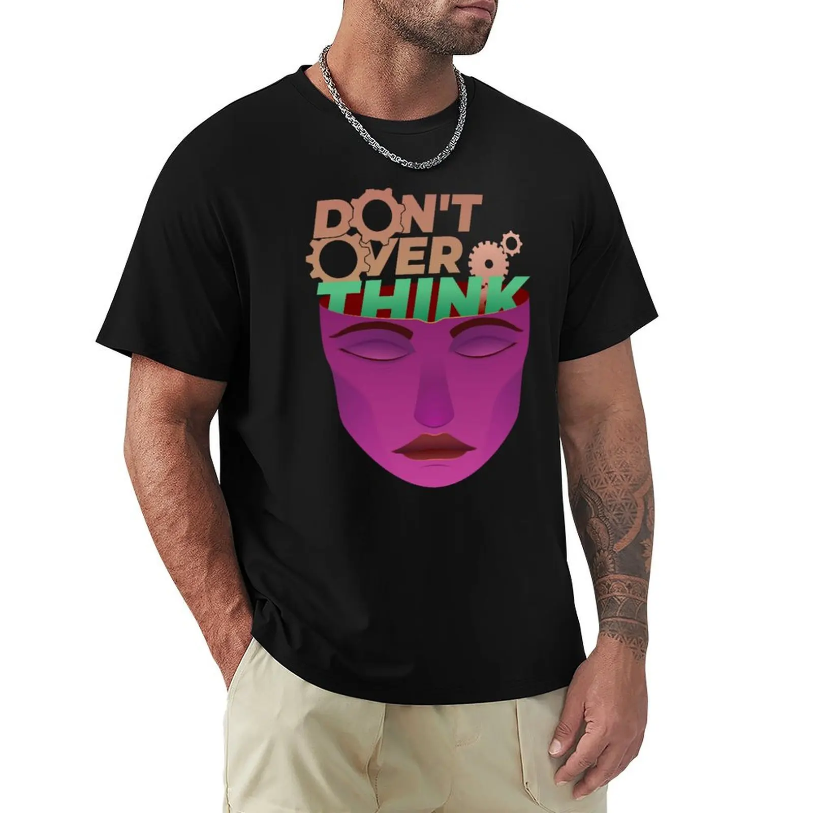 Don't overthink T-Shirt Work Casual Loose Fit T-Shirt