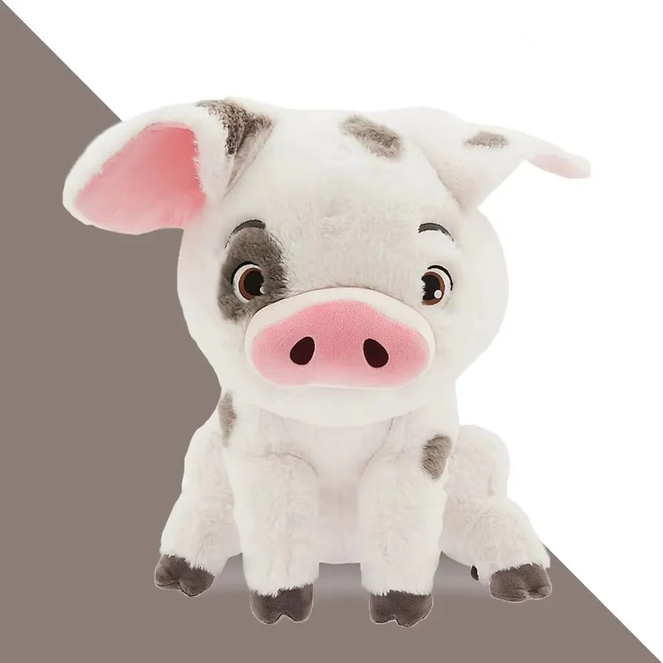 Juguetes de peluche de cerdo mascota de la película Moana, peluches de cerdo de Mini-almizcle, muñeco de peluche suave, animales de peluche para regalo de cumpleaños