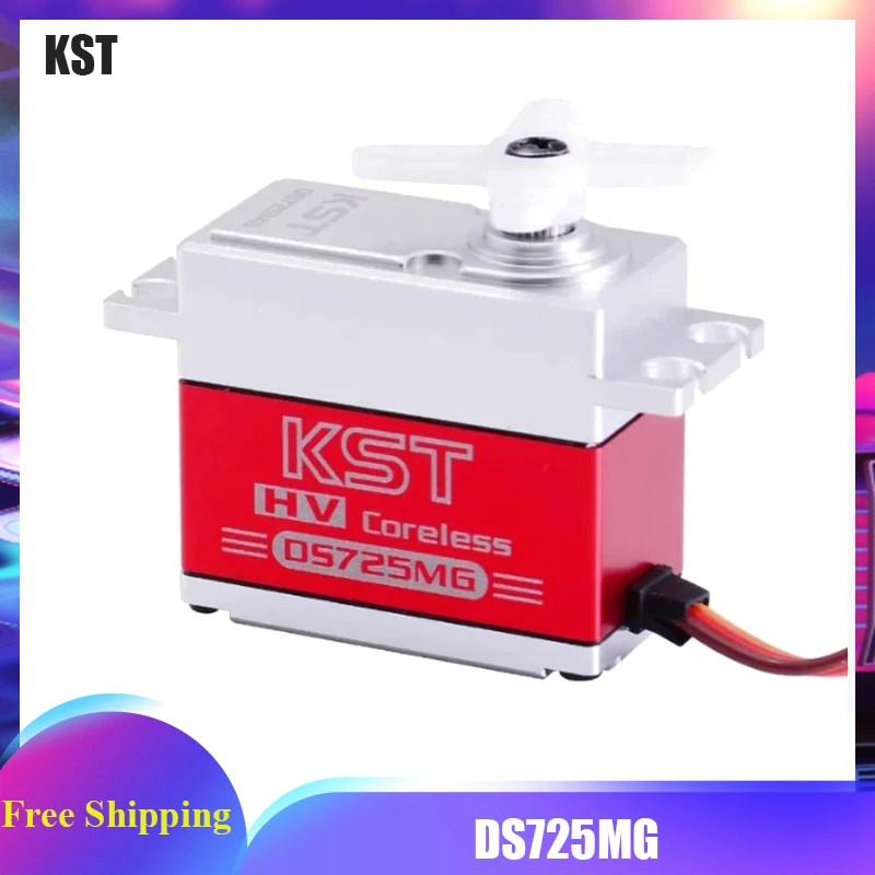 

Оригинальный цифровой серводвигатель KST DS725MG стандартного HV в металлическом корпусе с металлической шестерней для радиоуправляемого вертолета 550