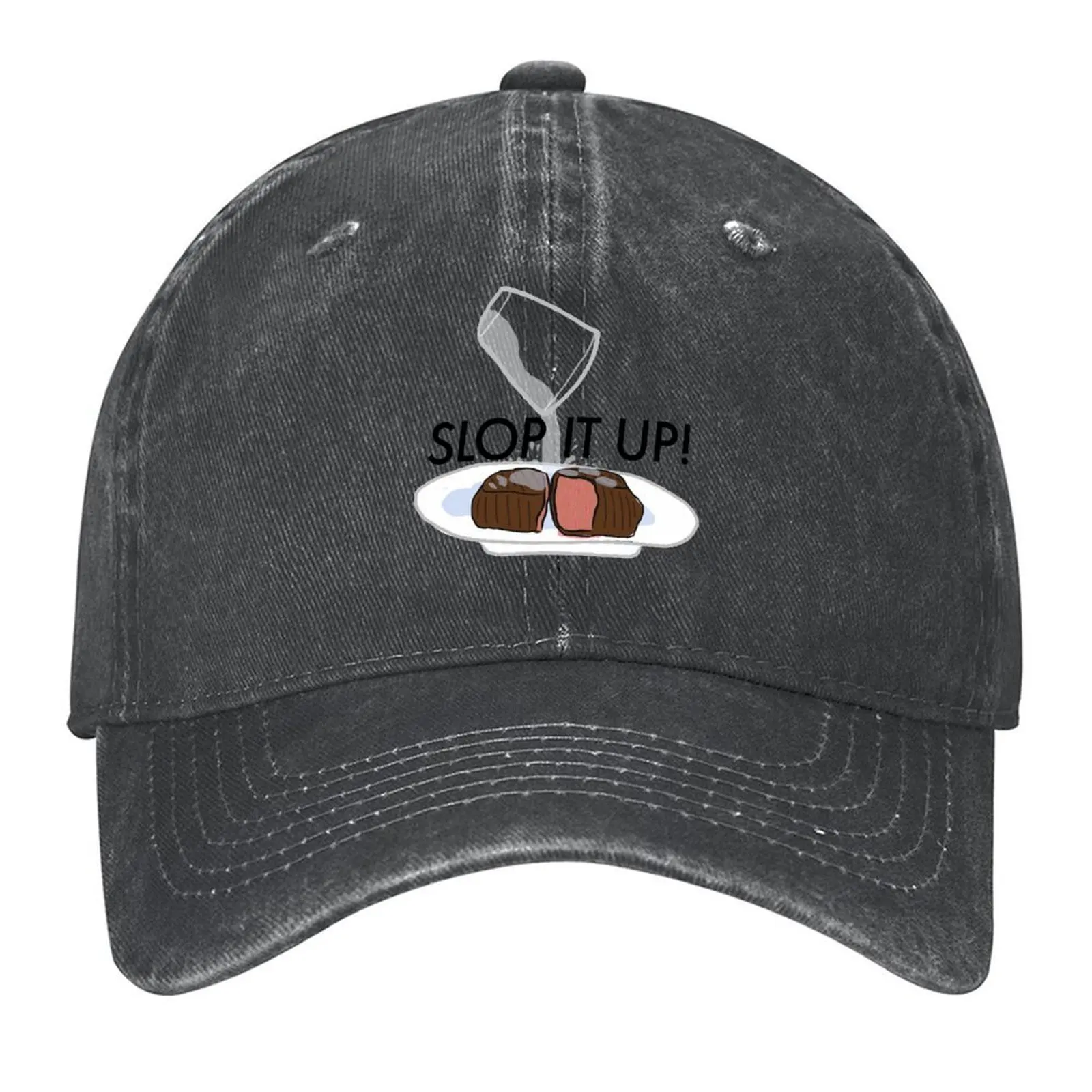 

Sloppy Steaks - Slop It Up! Baseball Cap hard hat Golf Wear beach hat birthday Women's Hats For The Sun Men's