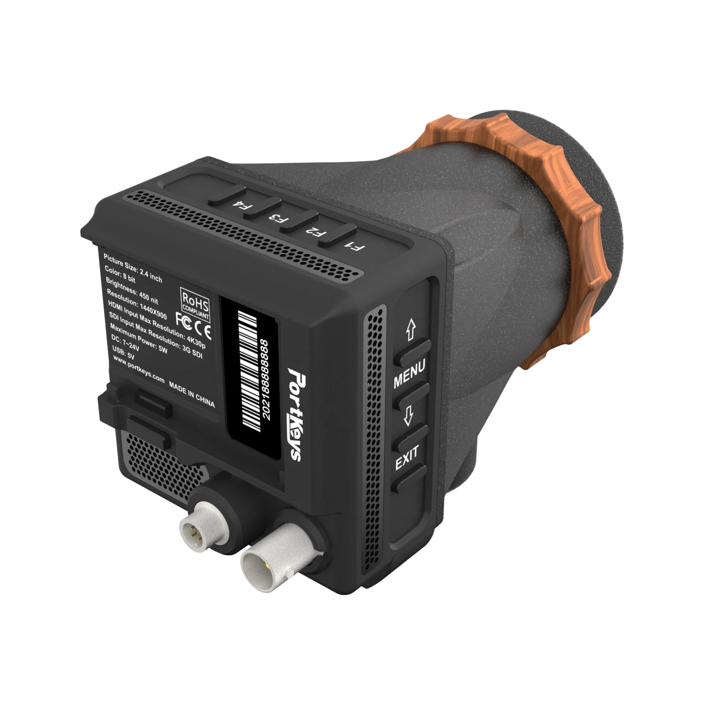 PortKeys LEYE III LEYE 4K 30P 電子ポータブルビューファインダー 2.4