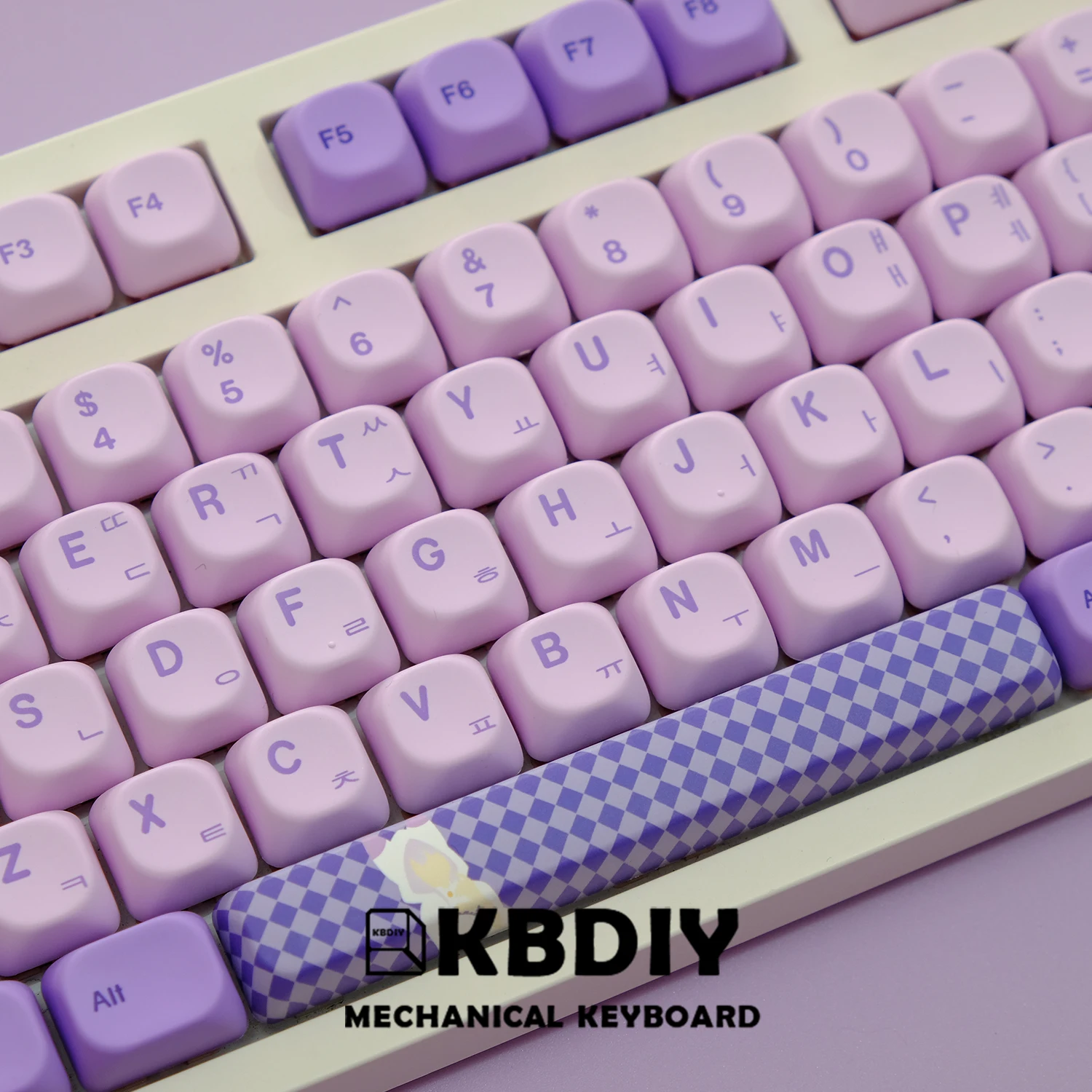 Imagem -05 - Kbdiy-gmk Frost Witch Keycap Perfil Coreano Pbt Koa Teclado Mecânico Jogo Personalizado 134 Teclas Caps para Interruptores mx