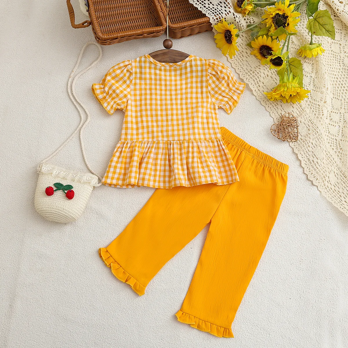 Ensemble de vêtements d'été po - Baby Clothing Yellow avis et prix
