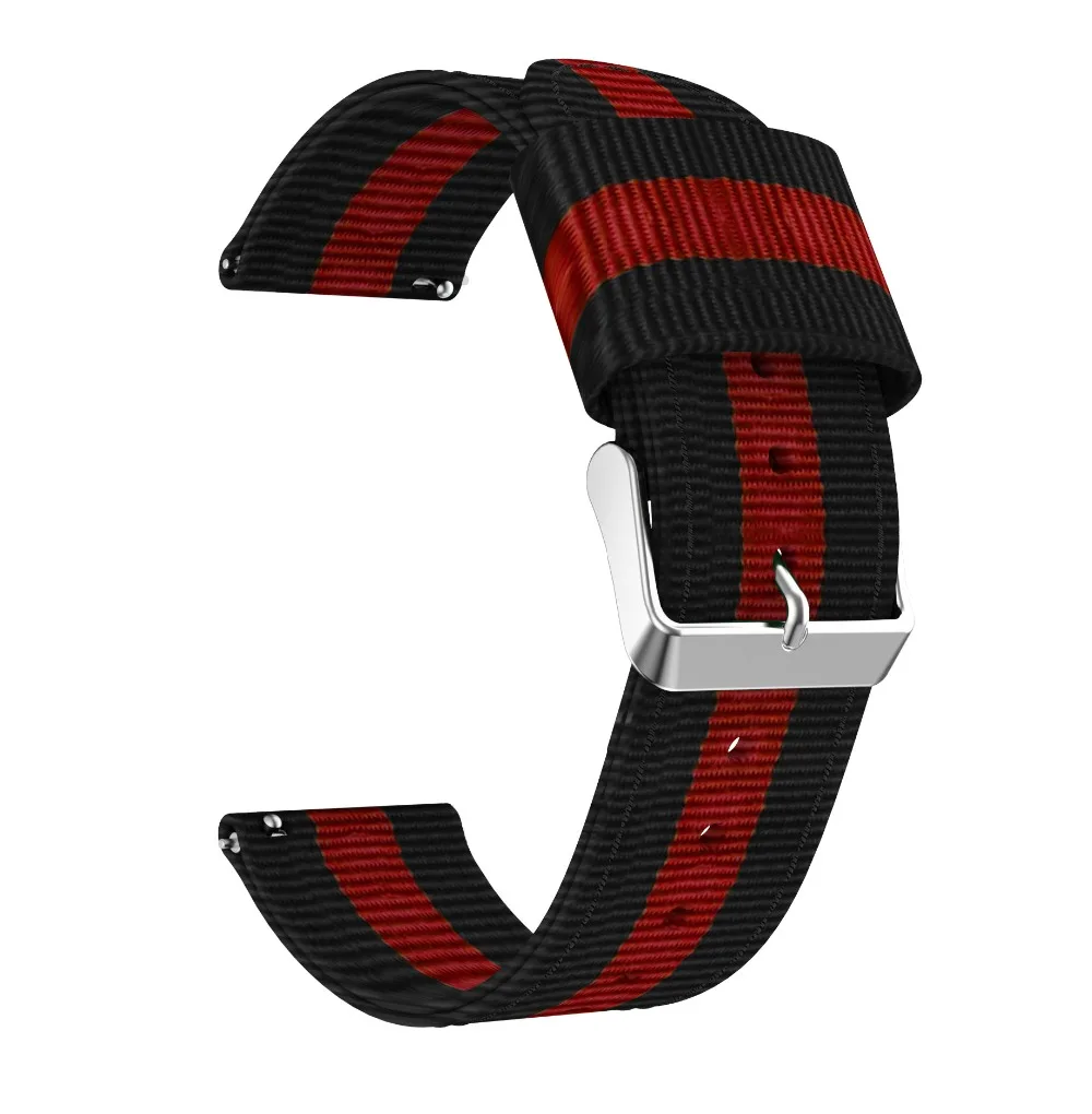 Correa de reloj de 20MM/22MM para Garmin Venu 2 Plus, correas de nailon deportivas para Garmin Venu SQ/Forerunner 245 645 158 55