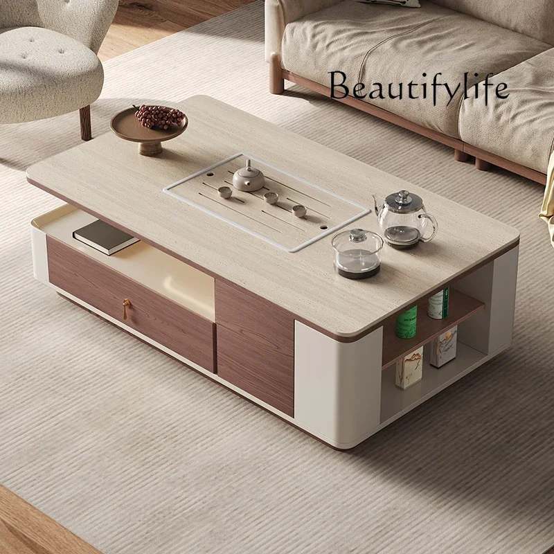

Luxury Decoration Coffee Table Modern Bedroom Storage Designer Living Room Side Table Drawers Couchtisch Lounge Suite Furnitu