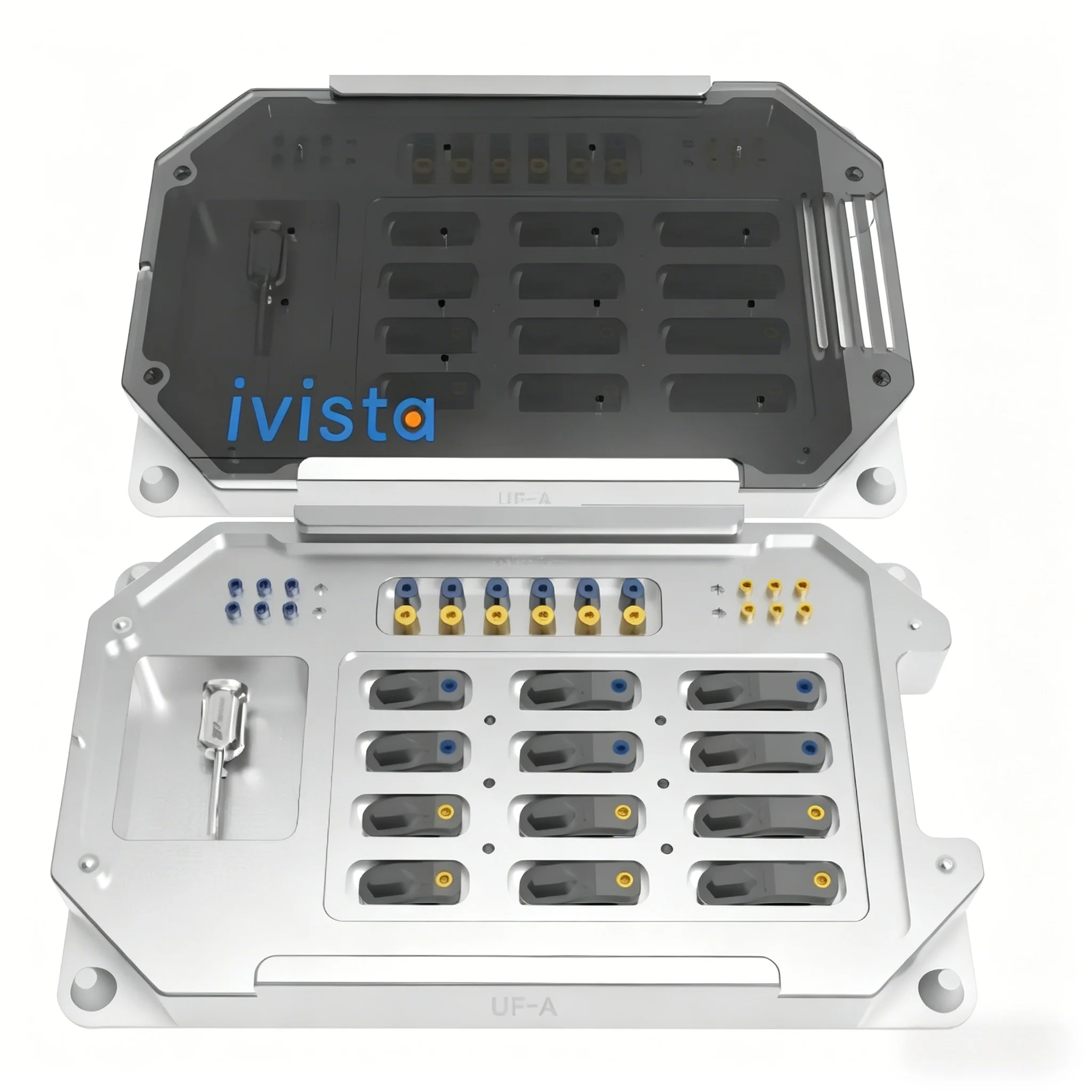 Professional High Resolution Titanium Alloy Edentulous Impl ant Scan Body For Full Arch Digital Impression Work
