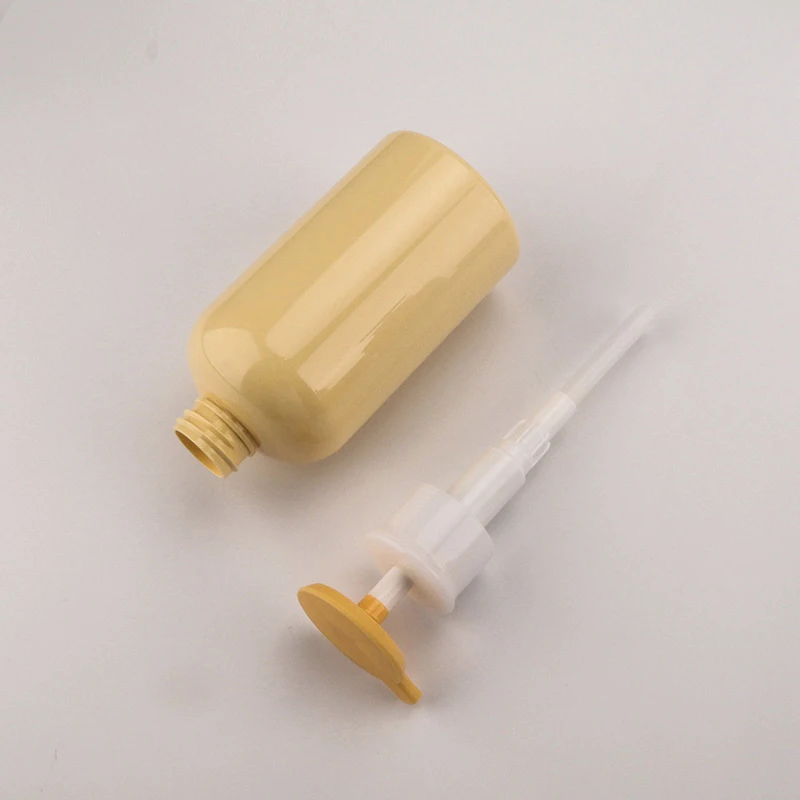 300ml caixa de armazenamento do banheiro vazio bomba de plástico loção shampoo garrafa high-end cosméticos garrafas recarregáveis