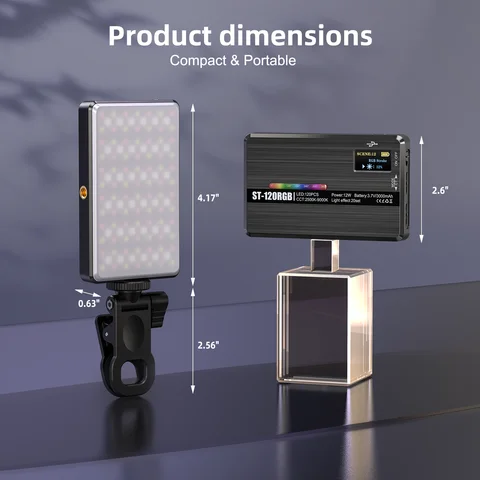 풀 컬러 RGB LED 캠핑 텐트 조명, 충전식 고출력 야외 비상 조명, 방수 휴대용 야간 램프