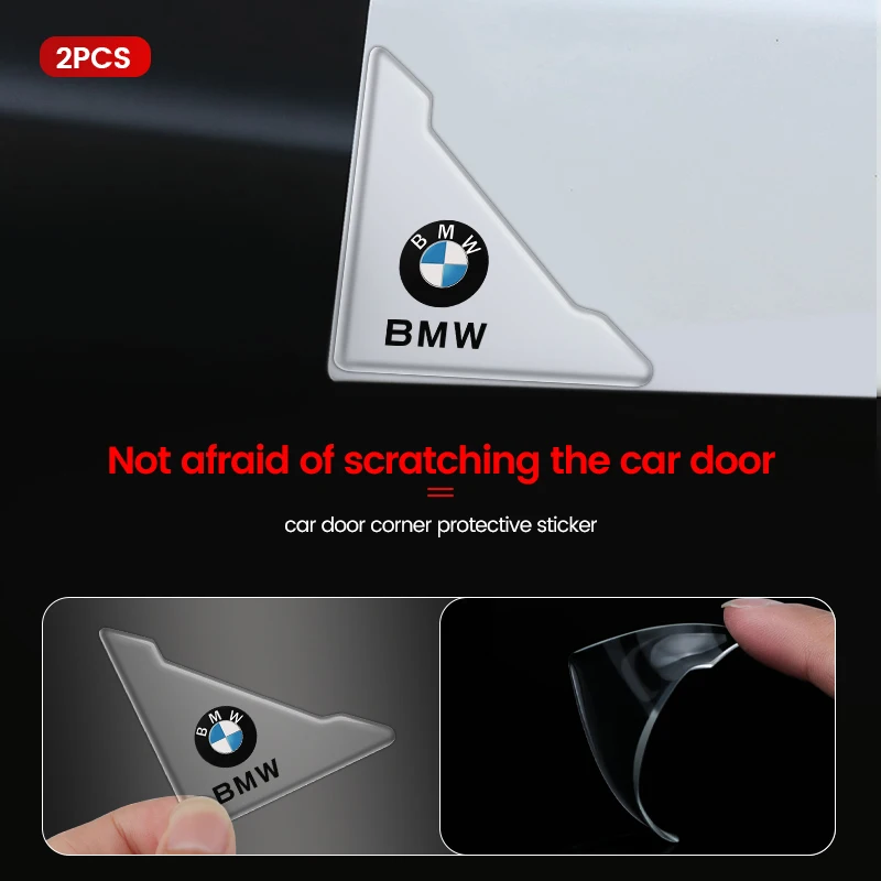 Car Door Corner Anti-Collision Protector Stickers For BMW E30 E38 E39 E46 E60 E61 E90 X1 X3 X4 X5 X6 E70 E83 X5 F10 F30 F32