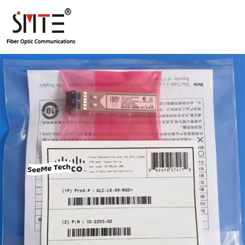 

Original GLC-LX-SM-RGD GLC-ZX-SM-RGD GLC-BX40-U-I GLC-BX-U GLC-BX-D GLC-BX40-D-I Fiber Optical Module Transceiver