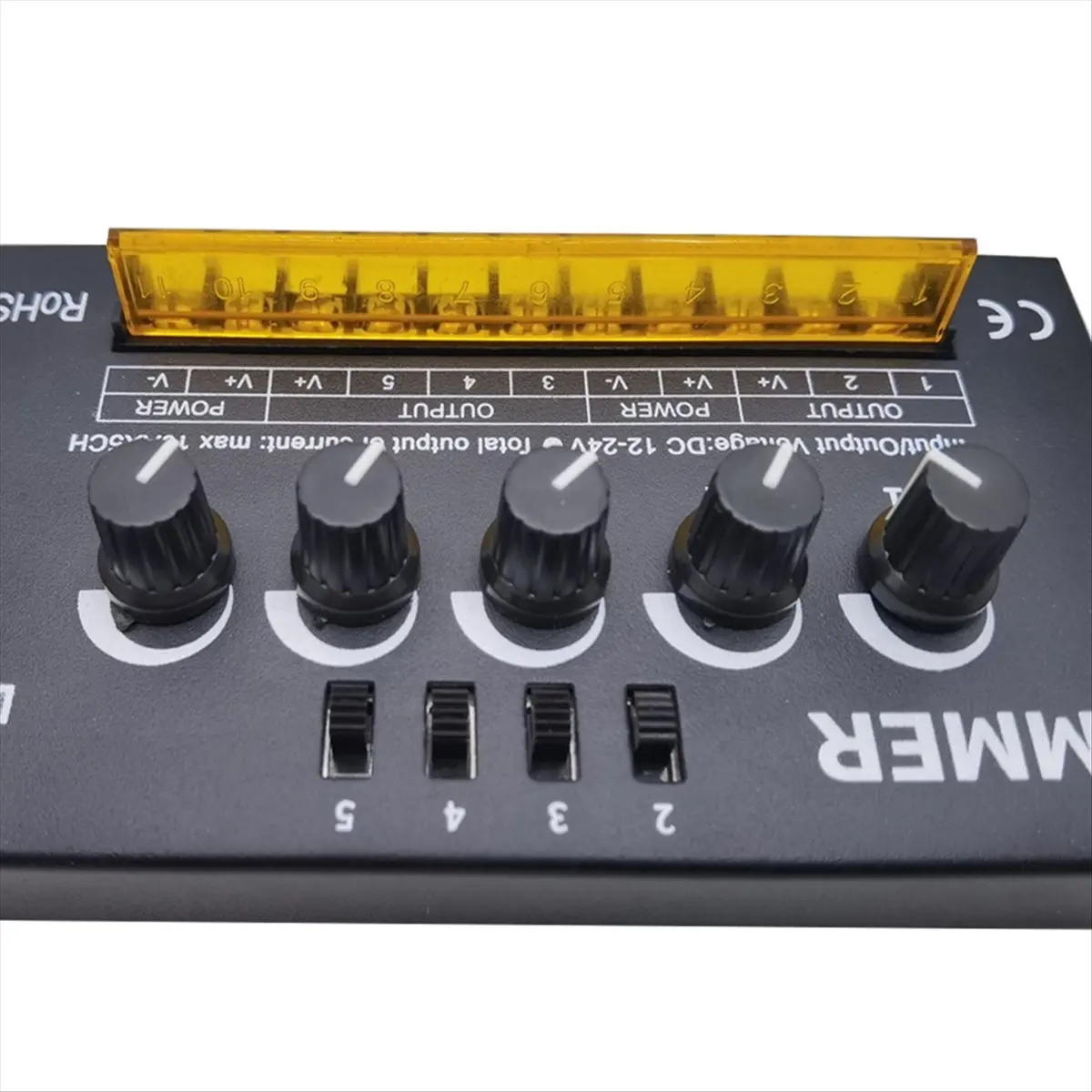 ●RGBW RGBWW LED Dimmer Controller DC5-24V D550 10A x 5CH for 5050 RGBW RGBWW LED Strip Light-A57M