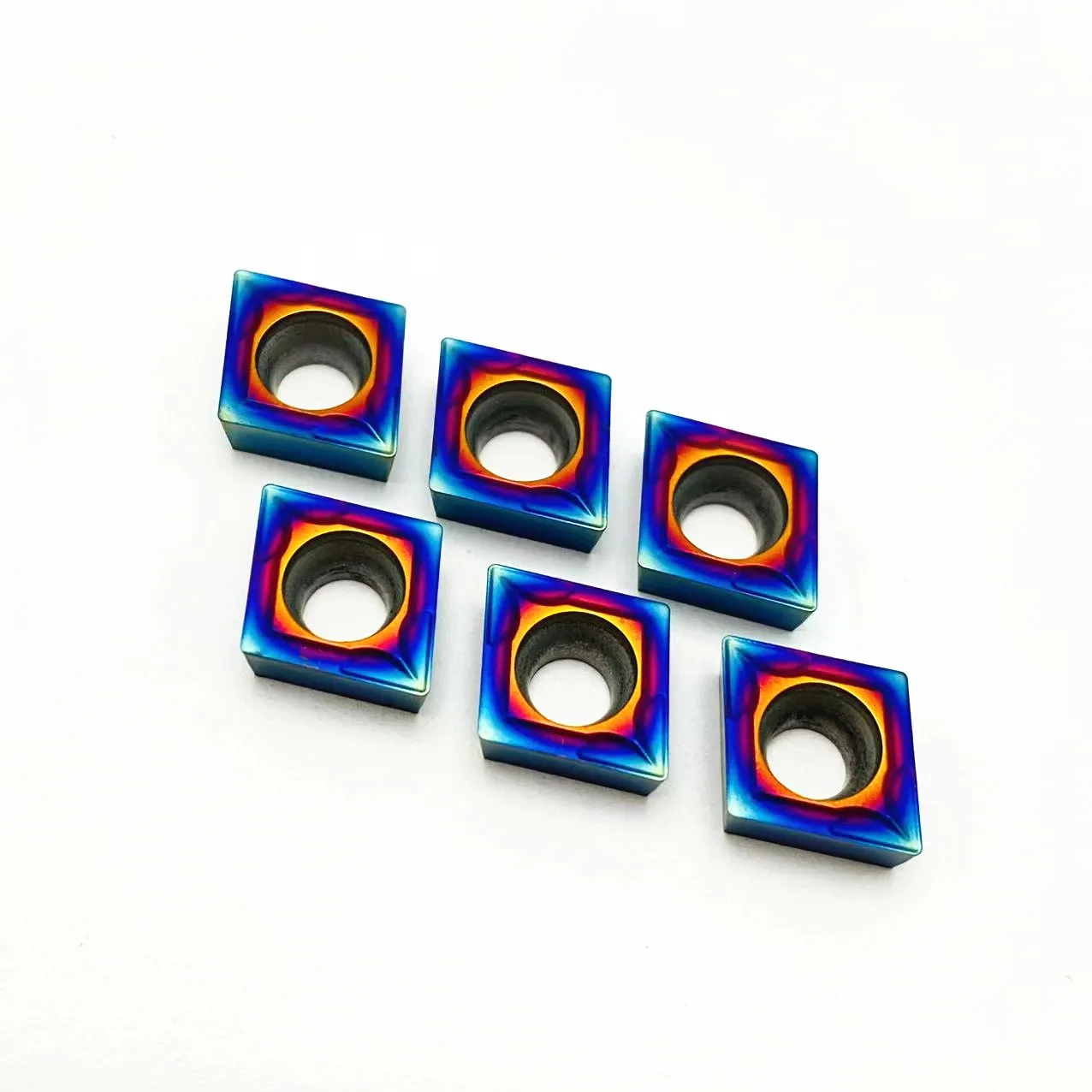 10PCS high-quality CCMT09T304 CCMT09T308 LD960 external turning tool, nano blue hard alloy tool CNC machine tool milling cutter