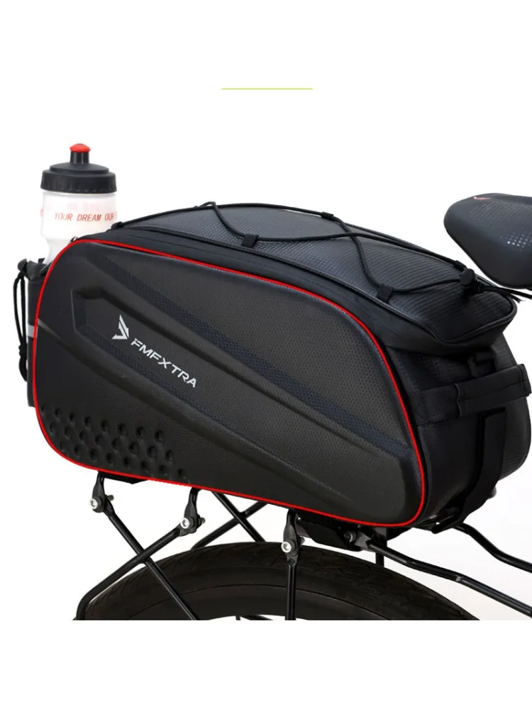 AliExpress HUIJING Biking Rear Pannier Bag 14LWaterproof Multi-Function Bicycle Rack Carrier Tail Seat Trunk Bag Handbag Shoulder Strap Storage
