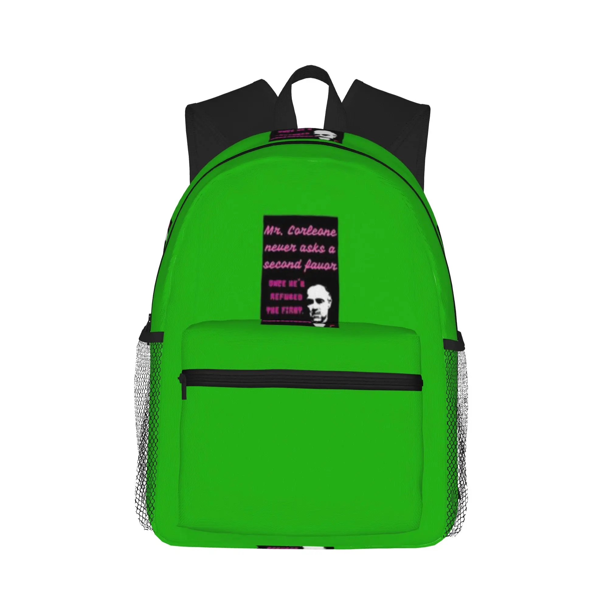 

The Godfather Quotes Casual Backpack for Students and Adults Student