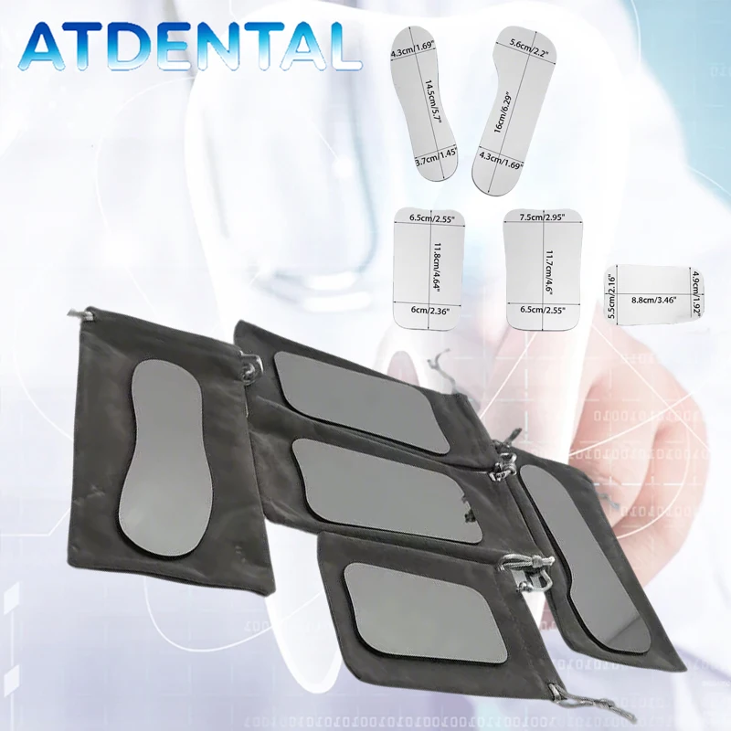 

Dental Mirror Rhodium Coated, Ultra Bright Double Sided, Intraoral Photographic Glass Mirror for Oral Cavity Inspection