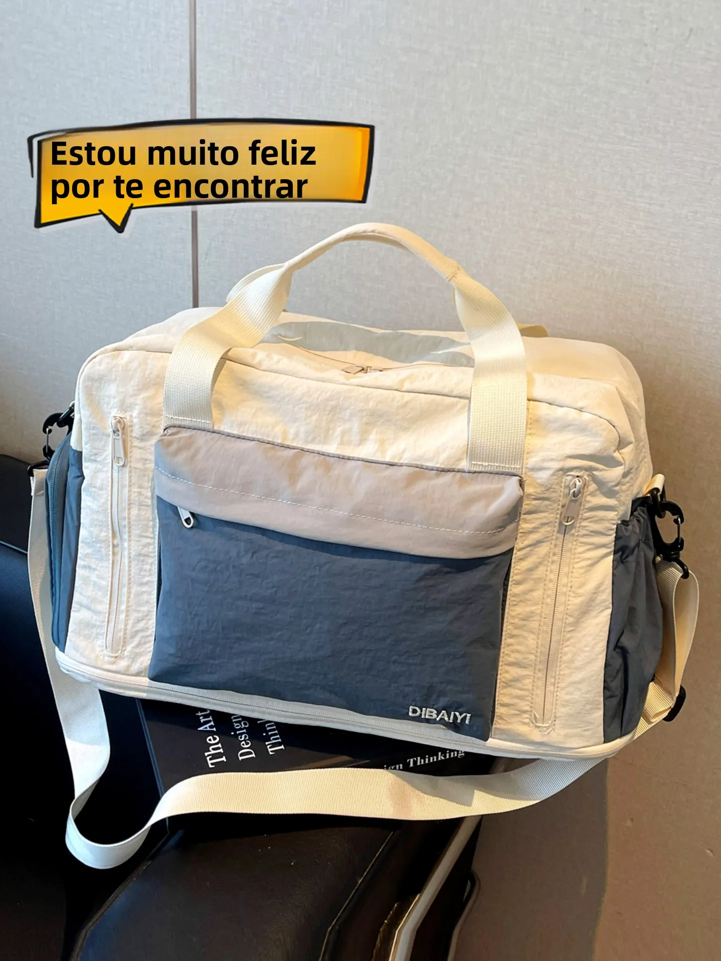 large-capacity-color-block-travel-bag-for-women-swimming-fitness-bag-wet-and-dry-separation-travel-storage-luggage-bag
