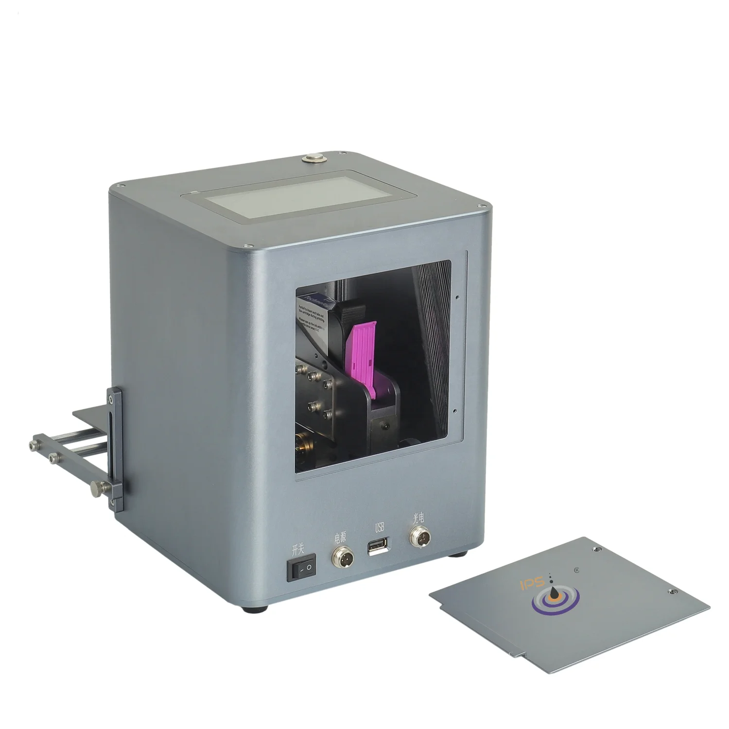 TIJ Inkjet Printer Mini Code Date Printer 12.7MM For Cap & Box Gift & Printings Code Date Barcode Store Shopping Market