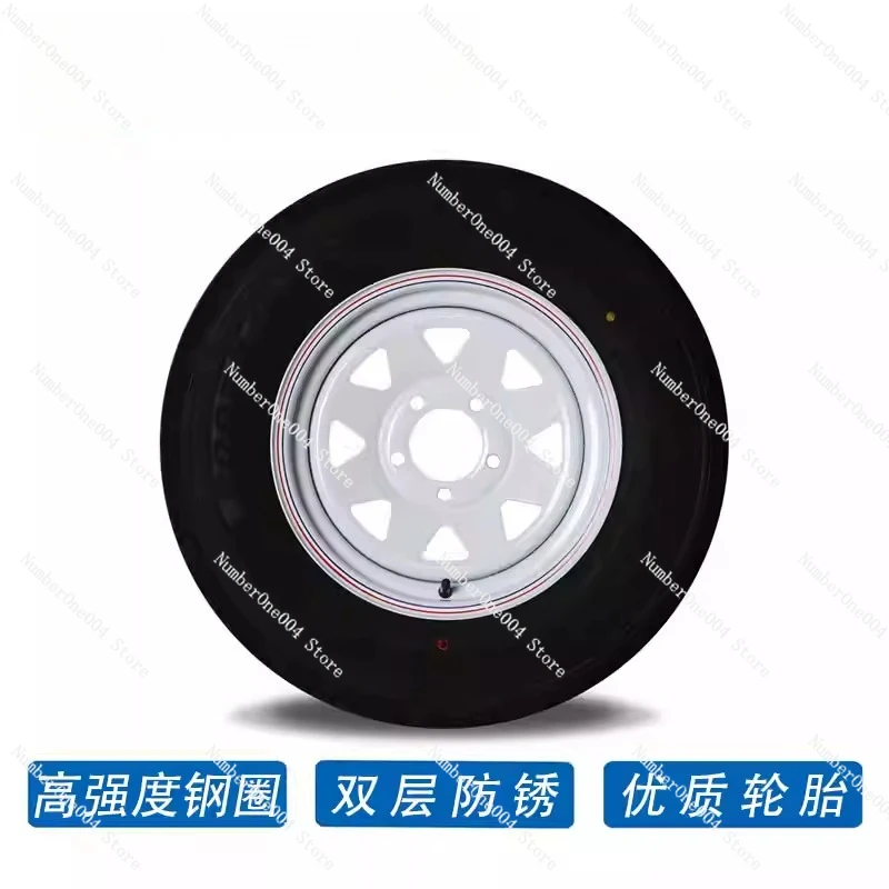 

Колесный диск для прицепа 14x5.5 с шиной 185R14LT, комплект колес и шин для прицепа