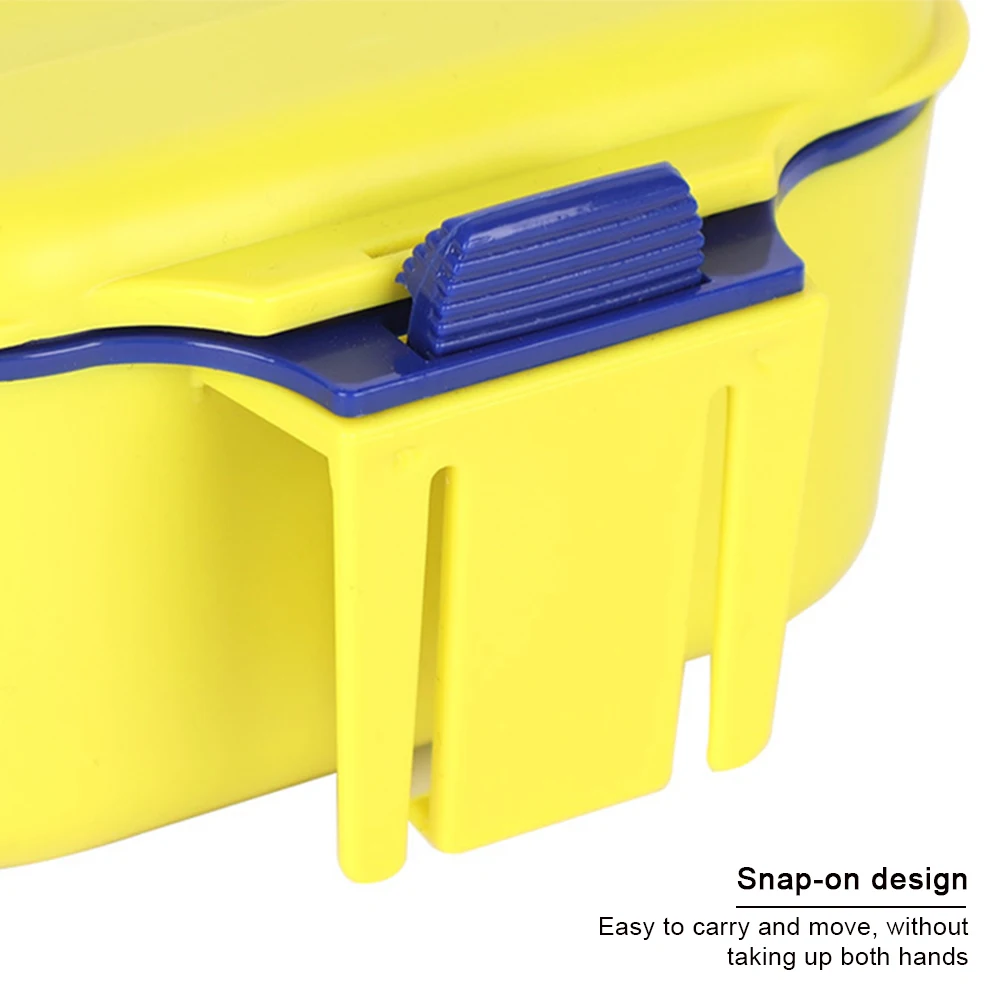 Vielseitige Angelköderbox, Angelhakenköder, gefälschte Köderboxen, isoliert, atmungsaktiv, feuchtigkeitsbeständig, für Regenwürmer und lebende Köder