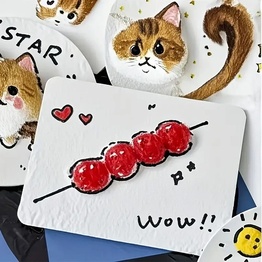 3D Drawing Magic Canvas Sponge Foam Texture Painting Paper Kids DIY Art Craft Birthday Party Favors Supplies Christmas Gift Toys