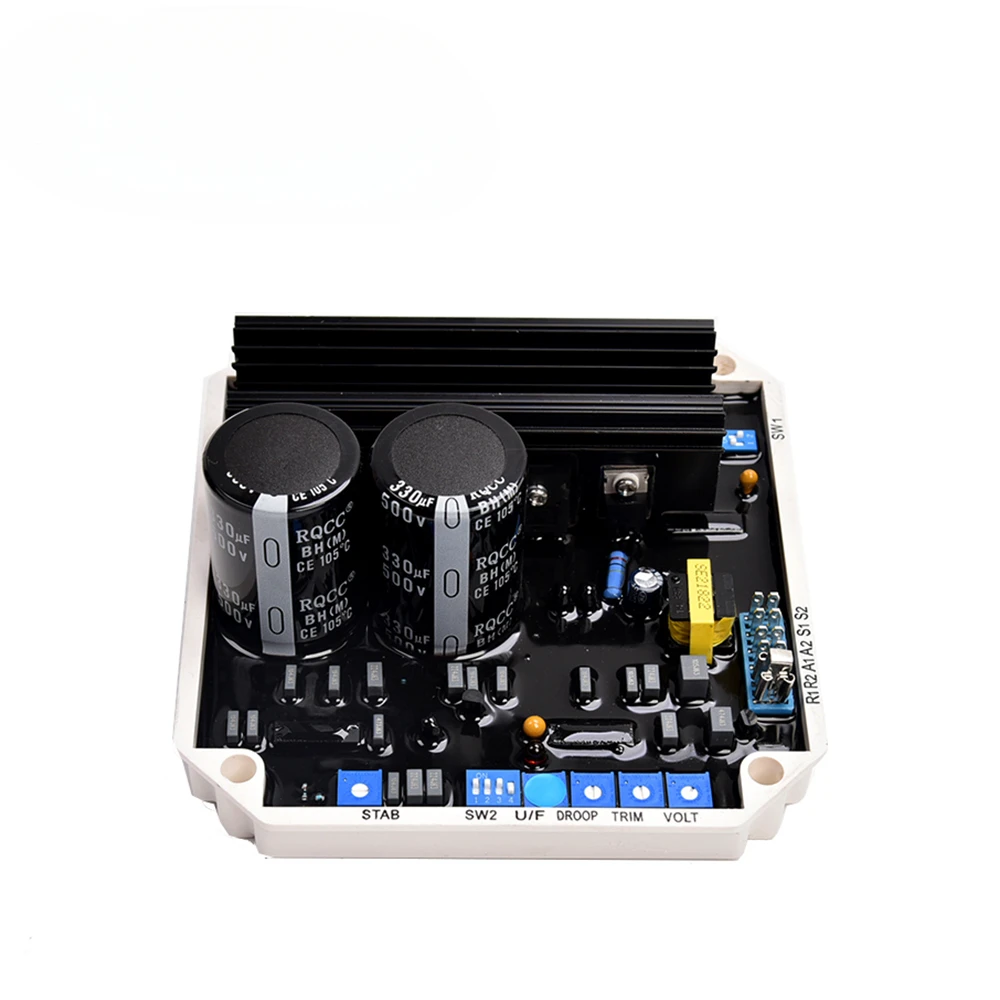 KF308A VR08 AVR Automatic Voltage Regulator brushless Powerly Generator Stabilizer Single Three Phase Adjuster