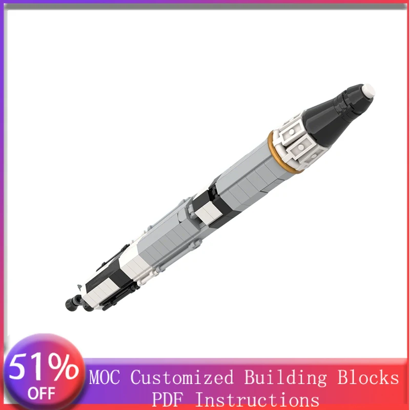 

252 детали: Набор для сборки модульной модели ракетного комплекса (MOC) – популярный дизайн, технологичный конструктор, подарок для мальчиков на праздники