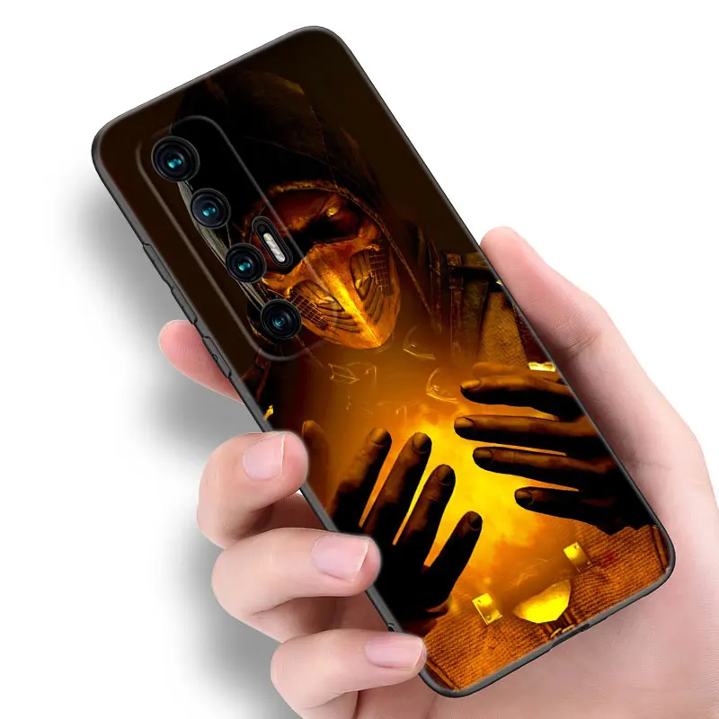 Game Mortal Kombat Phone Case For Xiaomi Mi 8 9 SE 10 10T 11 12 13 Lite 9T 11T 12S 12T 13 Pro 11i 12X Black Silicone Cover