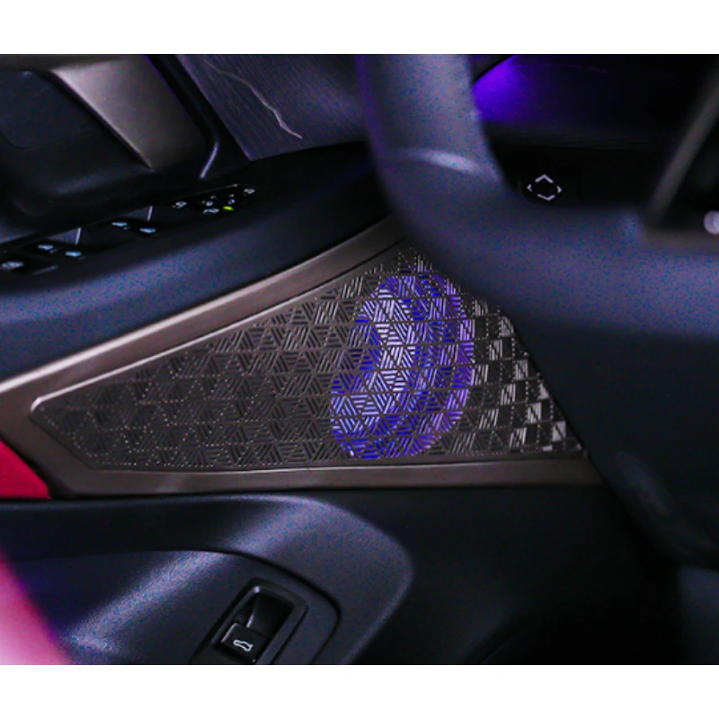 لسيارات BMW 5 Series G60 2024 طقم الإضاءة المحيطة للسيارة 14 مجموعة LED الديناميكية الداخلية لوحة القيادة ملحقات تزيين لوحات الباب