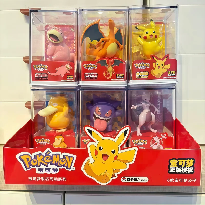 アニメポケモンアクションフィギュアサイダックスローポークミュウツーチャリザードインタラクティブ楽しいモデルデスク装飾グッズおもちゃギフト