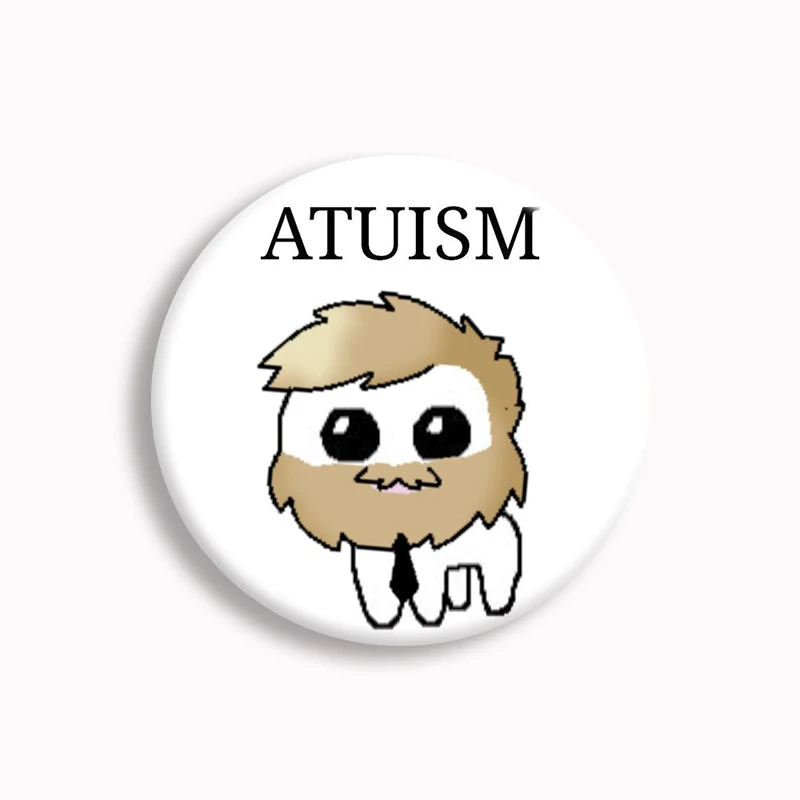 Jack Stauber Album Cover Cartoon Soft Button Pin Creative Milk Chicken Pop Food Brooch Badge Bag Accessories Decor Fans Collect