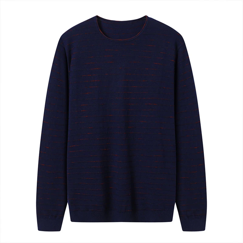 

Мужской модный универсальный повседневный вязаный свитер с круглым вырезом, весна-осень, новинка, базовый, молодежный стиль