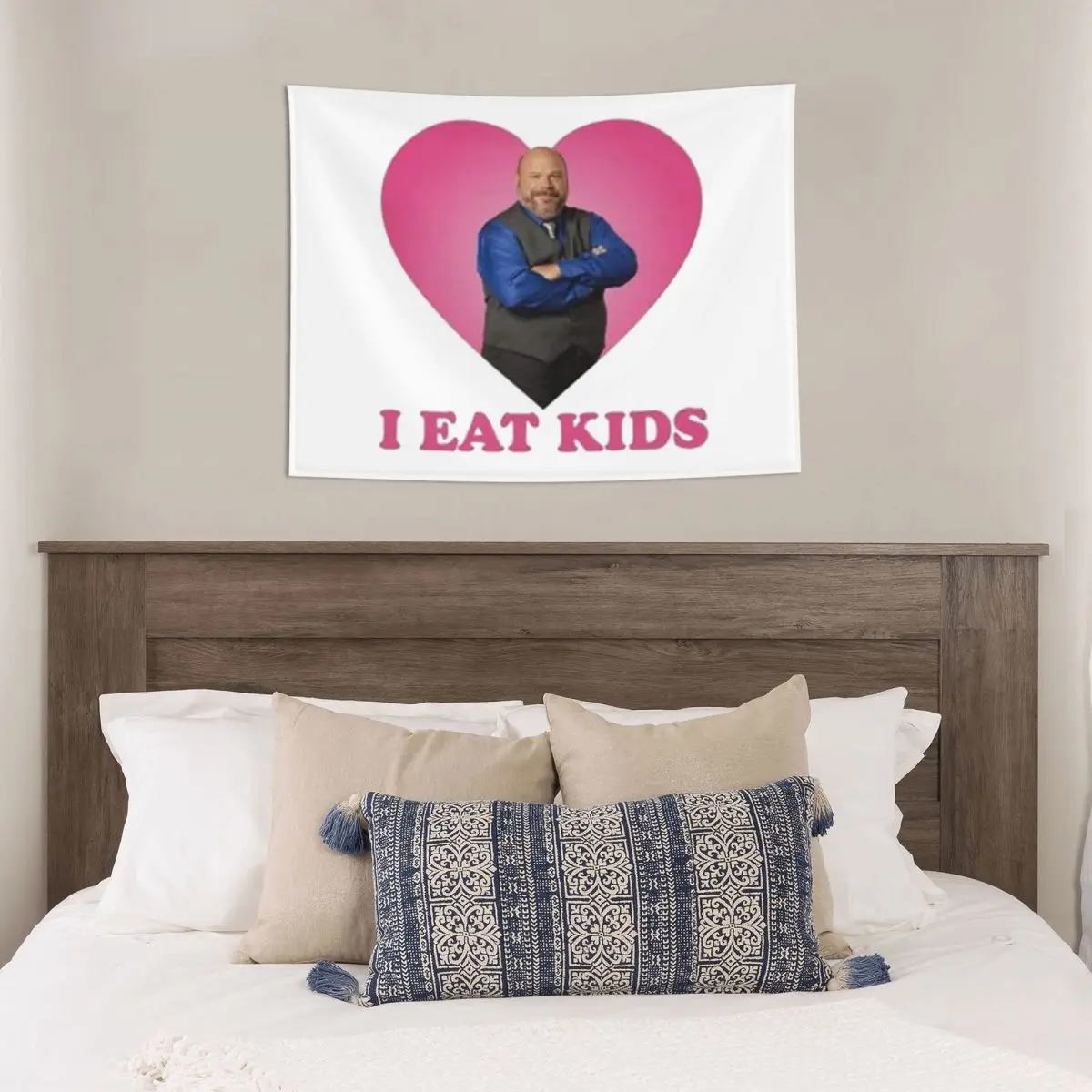 أنا أكل الاطفال بيرترام نسيج الهبي البوليستر الجدار الشنق ديكور غرفة خلفية القماش الرجعية المفروشات #3