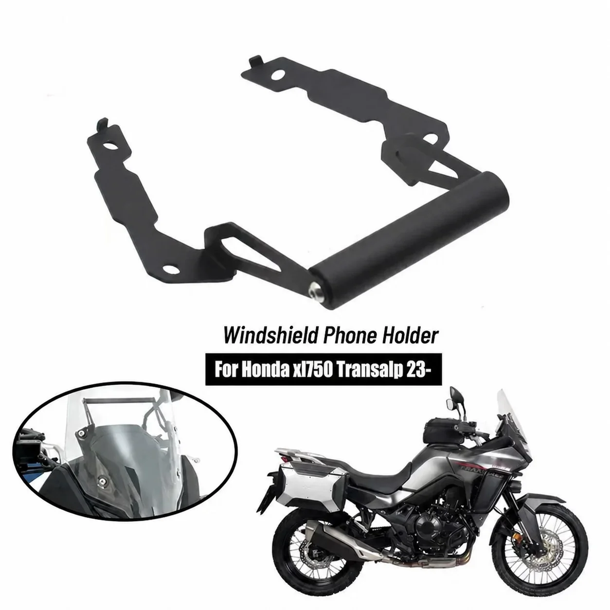 

Suitable for Honda Xl750 Transalp Modified Navigation Bracket Gps Phone Horizontal Bar Expansion Bracket Motorcycle Accessories