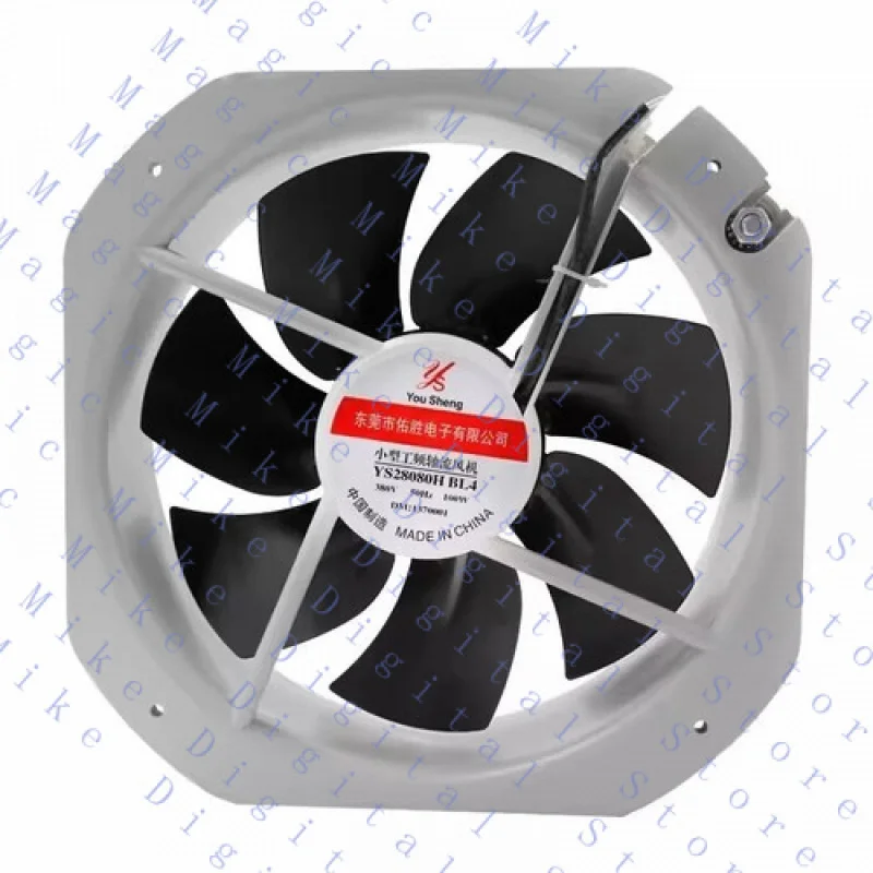 

UU 1PCS YS28080HBL4 380V 100W 280*280*80MM Axial Cooling Fan