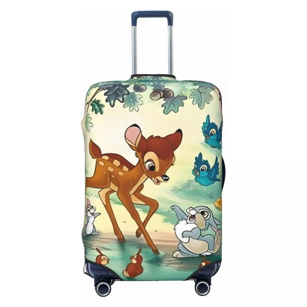 

Custom Bambi Luggage Cover Protector Fashion Kawaii Cartoon Anime Travel Suitcase Covers for 18-32 Inch