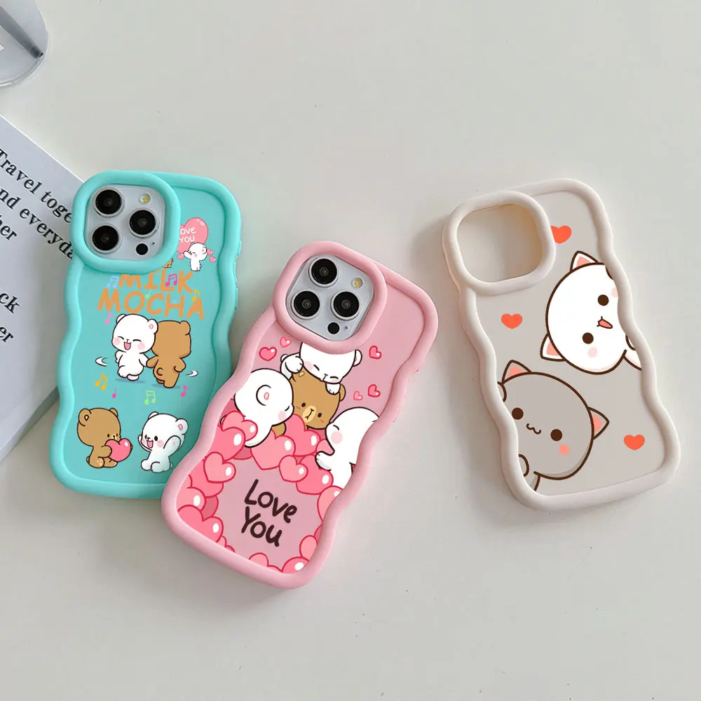 Cute Dudus Bubus Phone Case for Samsung S24 S23 S22 S21 S20 FE Ultra J7 Pro Prime 5G Candy Color Soft Silicone TPU Cover