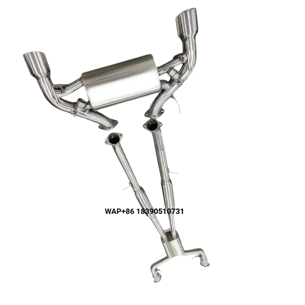 

Muffler with Vacuum Valve for 400Z 3.0T 2023-2025 Stainless Steel cat Back Exhaust Pipe Sports Car Sound