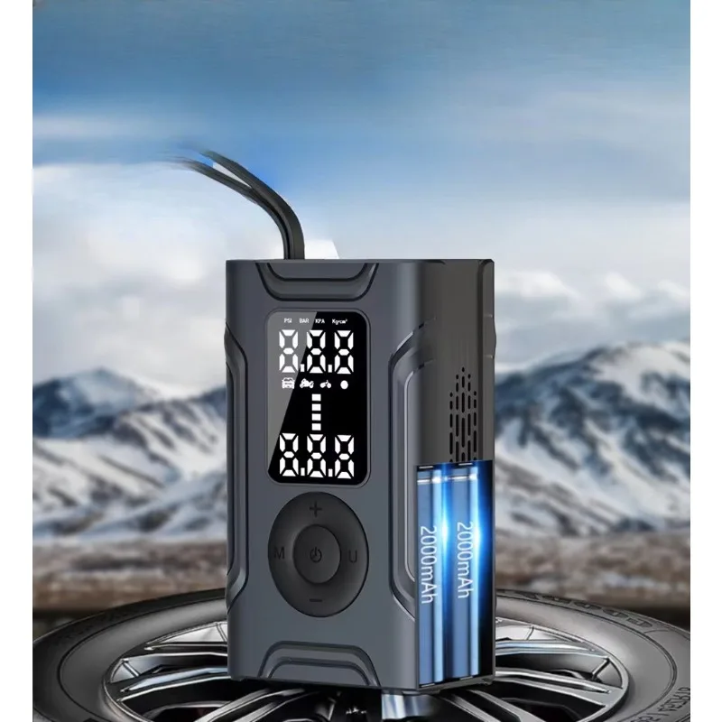 

New Auto Parts Mini 150 psi Tire Inflator Car Tire Portable Air Compressor Air Pump