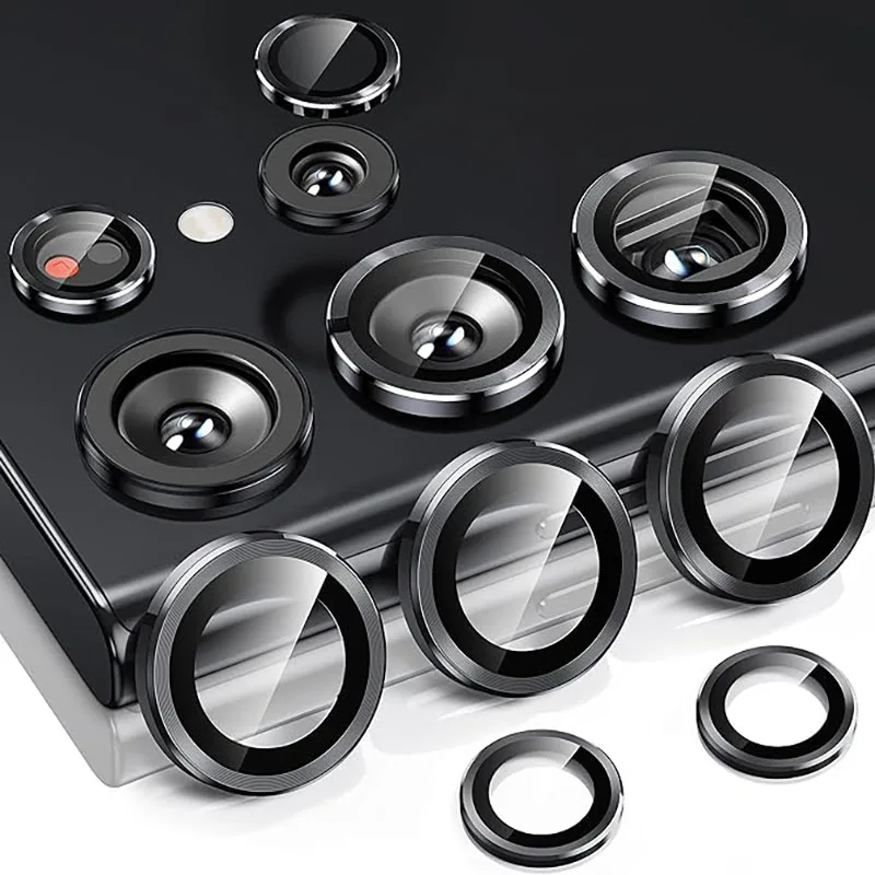 Metal Lens Ring Glass For Samsung Galaxy S26 S25 S24 S22 S23 Ultra Plus Camera Protector Cover For Samsung S26 Ultra Accessories — 1