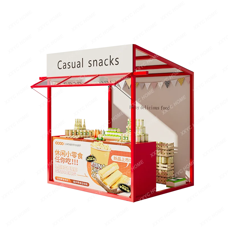 Stall Rack Display   Night Market Shopping Mall Stall  Square Stall   Promotional Removable activity scaffold