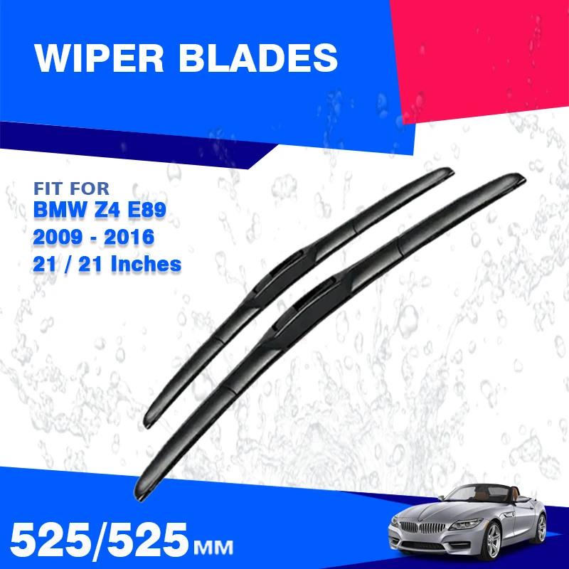 For BMW Z4 E89 2009 - 2016 Front Winshield Wiper Blades Windscreen Brushes Auto Car Accessories 2010 2011 2012 2013 2014 2015