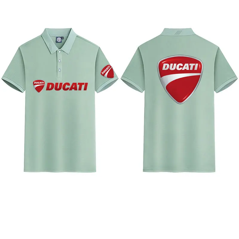 Ducati Racing Summer Polo Shirt – Short-Sleeved, Collared Performance Top for Motorsport Enthusiasts Men and women Fans - view 6