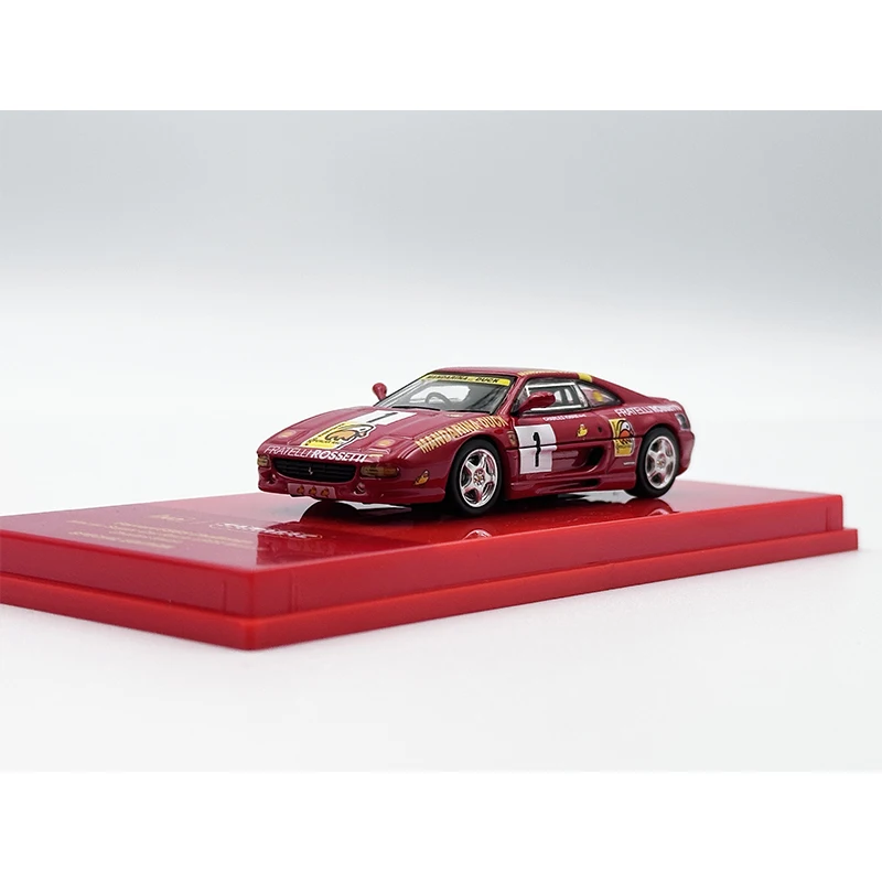 TW In Stock 1:64 F355 Challenge 2024 Hong Kong Exhibition Limited Diecast Car Model Collection Toy Tarmac Works