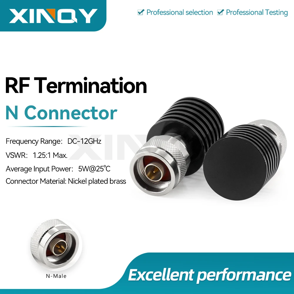 xinqy-12g-5w-n-type-male-fausse-charge-coaxiale-rf-prise-de-terminaison-de-test-50-ohms