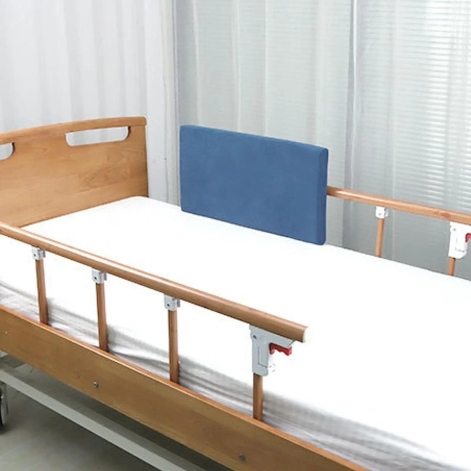 

Bed Rail Padding Bed Fall Protector Thickened Sponge Comfortable Bed Rail for Handicapped Seniors Adults