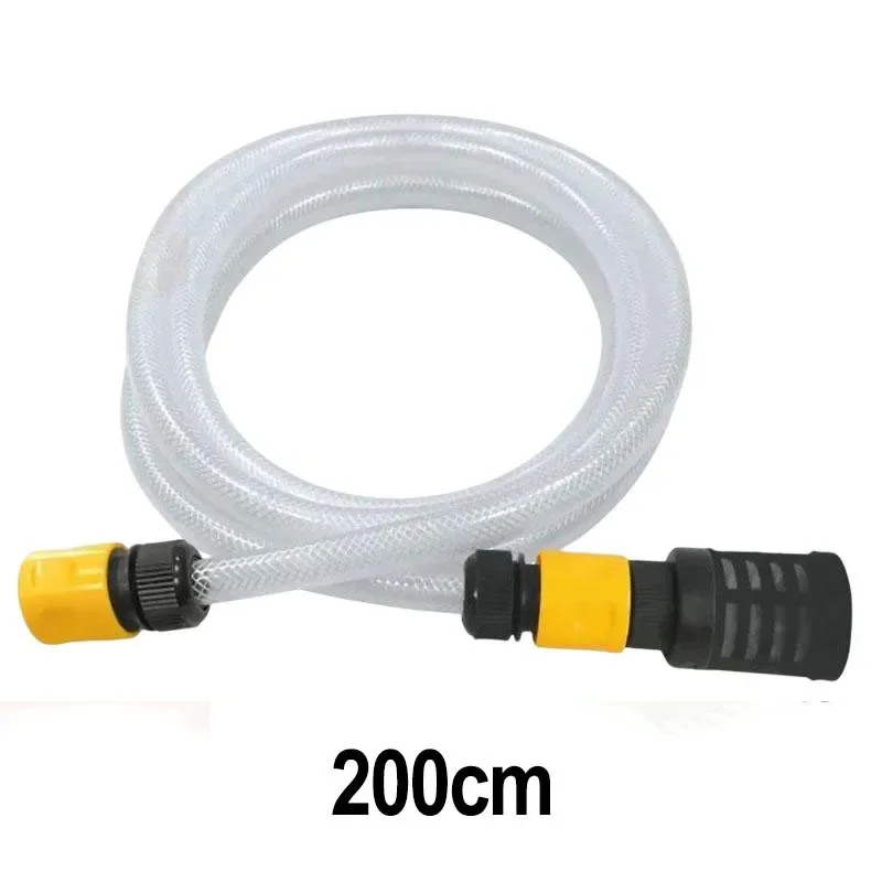 

Conveniently Sized Water Inlet Hose with Filtering Capability for Household Tasks Choose from Two Practical Lengths