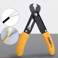 5 Inch Single Hole Wire Stripper 65# Manganese Steel Adjustable Stripping Pliers Electronic Wire Cutter for Peeling and Cutting