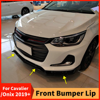 For 2019 2020 2021 Chevrolet Cavalier Onix Plus Premier Air Dam Front Protector Bumper Lip Cover Chin Splitter Tuning